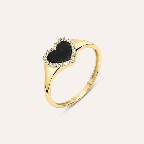 Anello Chevalier Beverly Oro Giallo Onice Cubic Zirconia - Anelli Chevalier Donna | Stroili
