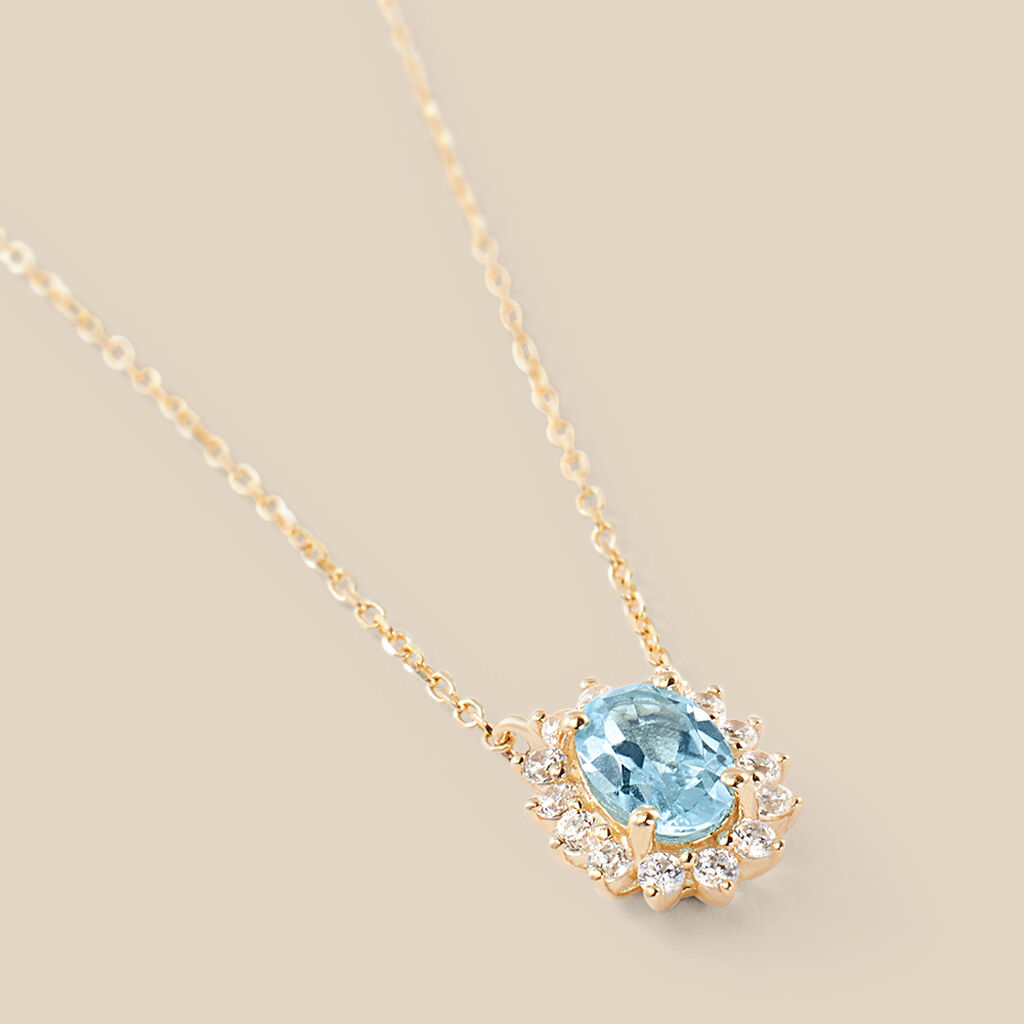 Collana Amélie Oro Giallo Topazio Cubic Zirconia - Collane Donna | Stroili