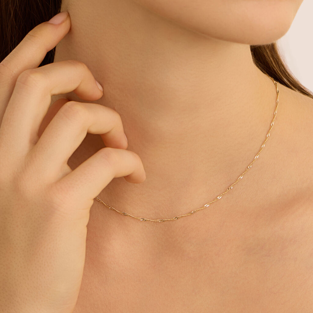 Catenina Poème Oro Bicolore - Catenina Donna | Stroili
