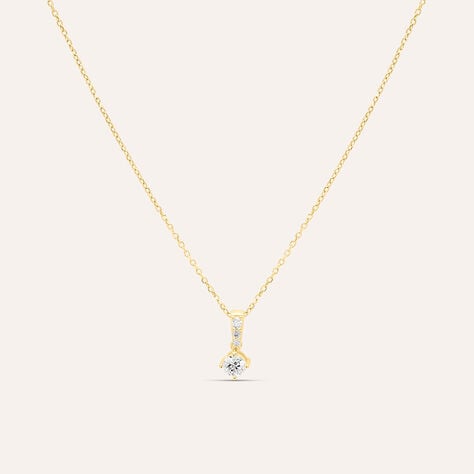 Collana Grace Oro Giallo Diamante - Collane Donna | Stroili