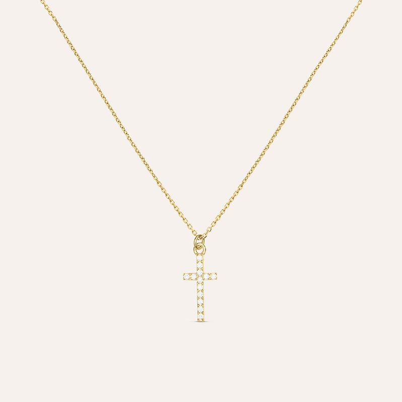 Collana Holy Oro Giallo Cubic Zirconia - Collane Donna | Stroili