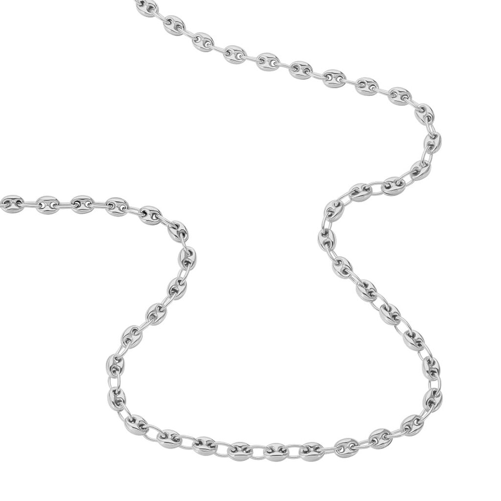 Catena Gentleman Argento Rodiato - Collane Catena Uomo | Stroili
