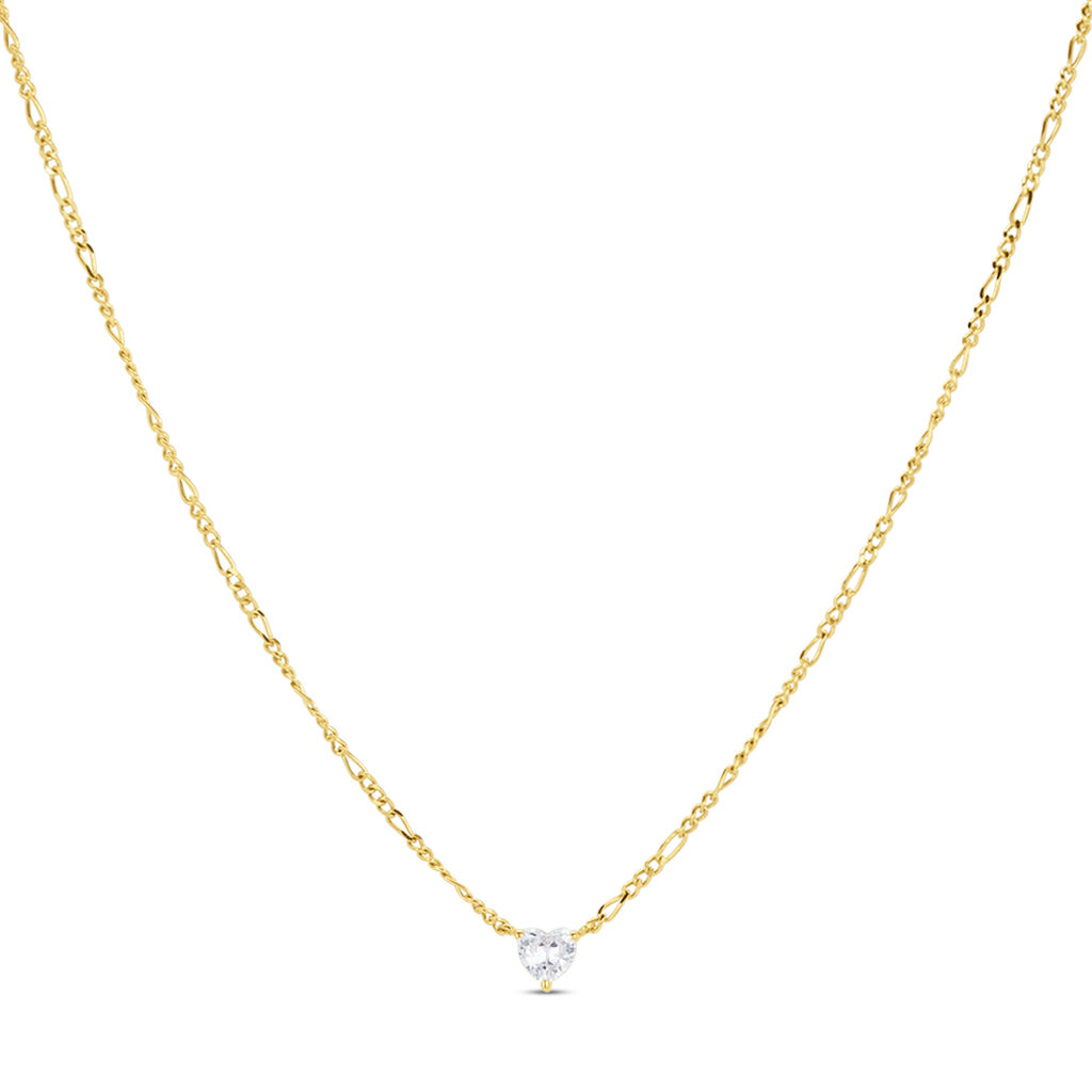 Collana Punto Luce Claire Oro Giallo Cubic Zirconia - Collane Punto Luce Donna | Stroili