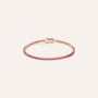 Bracciale Tennis Silver Rainbow Argento Rosa Cubic Zirconia