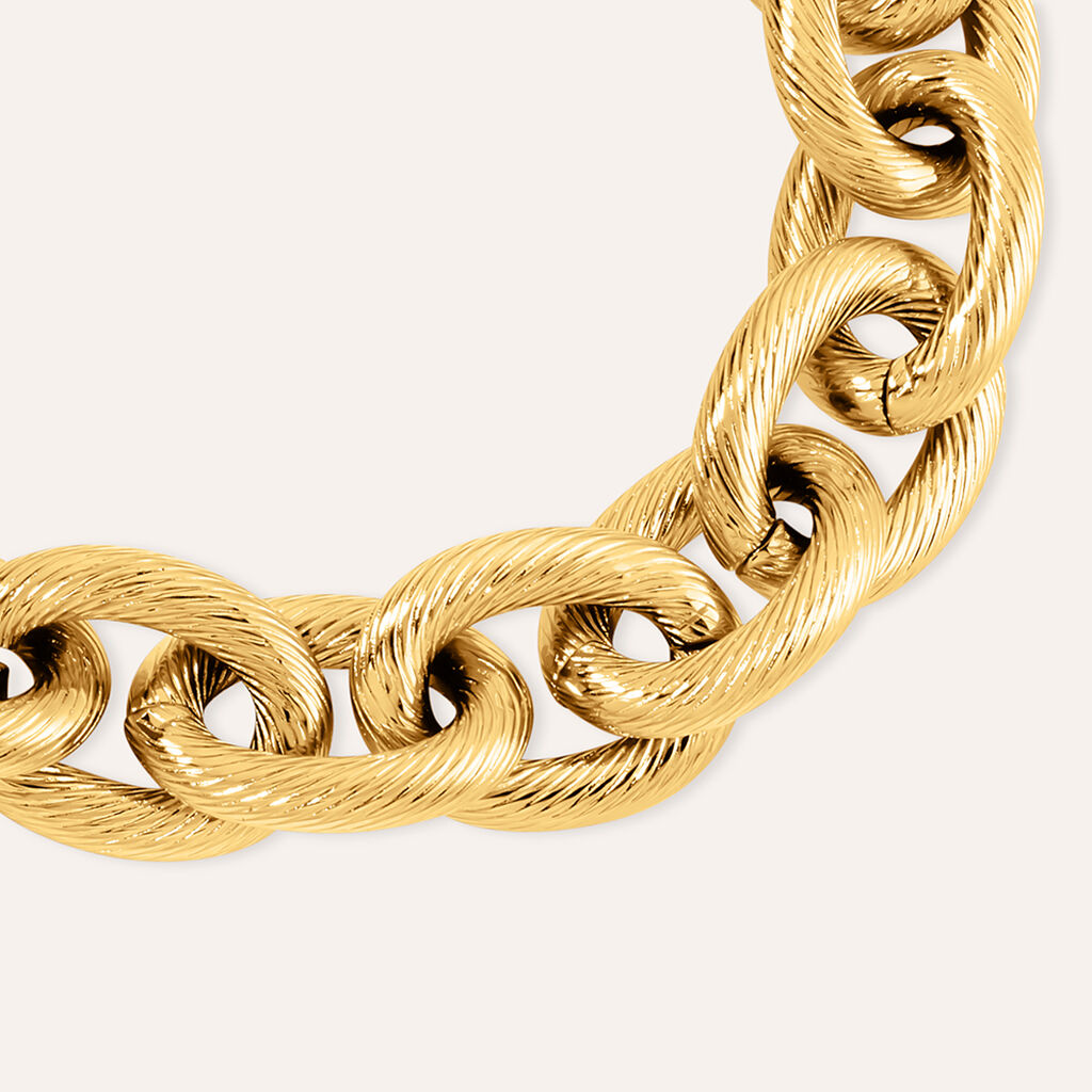 Bracciale Radiance Acciaio Dorato