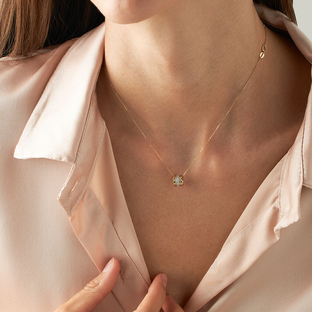 Collana Sophia Oro Giallo Diamante - Collane Donna | Stroili