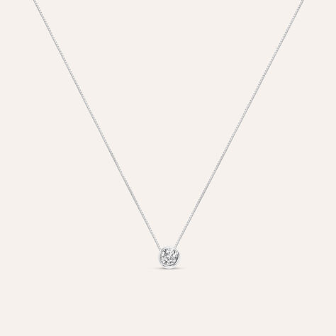 Collana Punto Luce Silver Elegance Argento Rodiato Cubic Zirconia - Collane Punto Luce Donna | Stroili