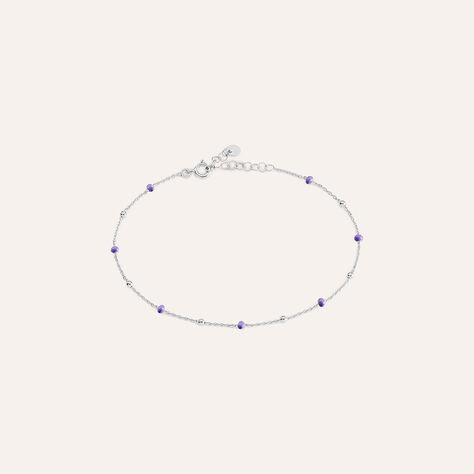 Cavigliera Silver Collection Argento Rodiato Pietra sintetica - Cavigliere Donna | Stroili