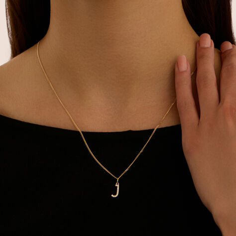 Pendente Poème Oro Giallo Cubic Zirconia - Ciondoli Donna | Stroili