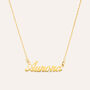 Collana Aurora Gold Names Oro Giallo