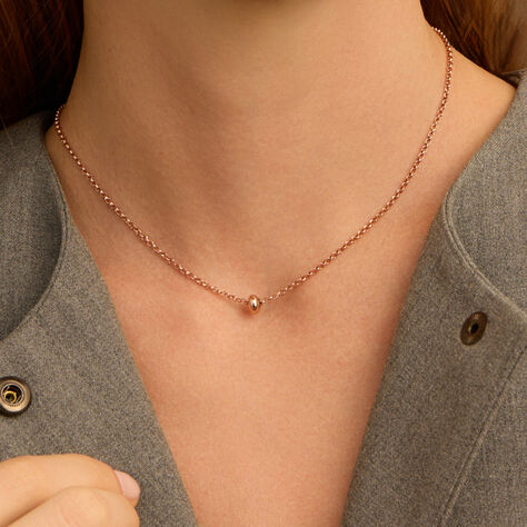 Catenina Love Beats Argento Rosa - Catenina Donna | Stroili