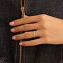 Fede Classica Diamantata 2.5 mm Oro Giallo