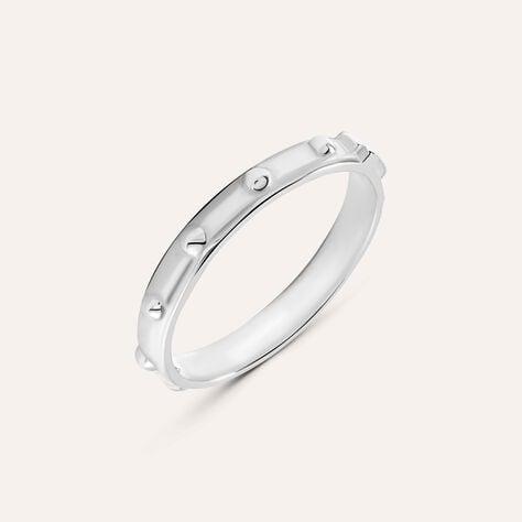 Anello Fantasia Silver Soul Argento Rodiato - Anelli Rosario Donna | Stroili