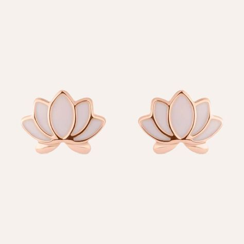 Orecchini Lobo Lady Sweet Acciaio Rosa - Orecchini a Lobo Donna | Stroili