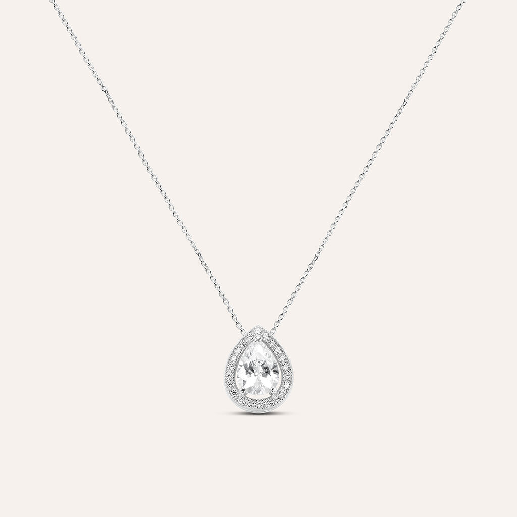 Collana Punto Luce Silver Elegance Argento Rodiato Cubic Zirconia - Collane Punto Luce Donna | Stroili