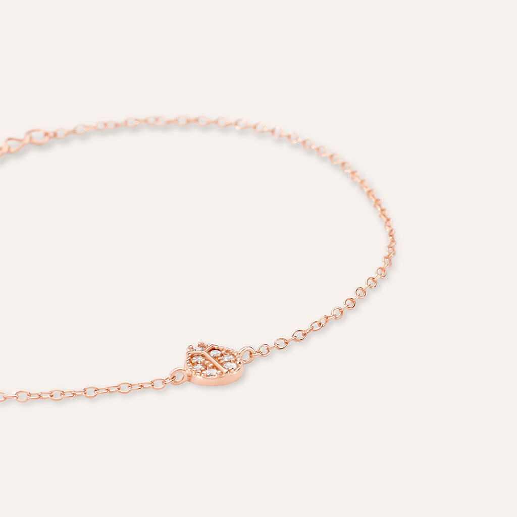 Bracciale Silver Moments Argento Rosa Cubic Zirconia