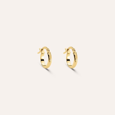 Orecchini A Cerchio Toujours Oro Giallo - Orecchini a Cerchio Donna | Stroili