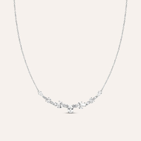Collana Silver Elegance Argento Rodiato Cubic Zirconia - Collane Donna | Stroili