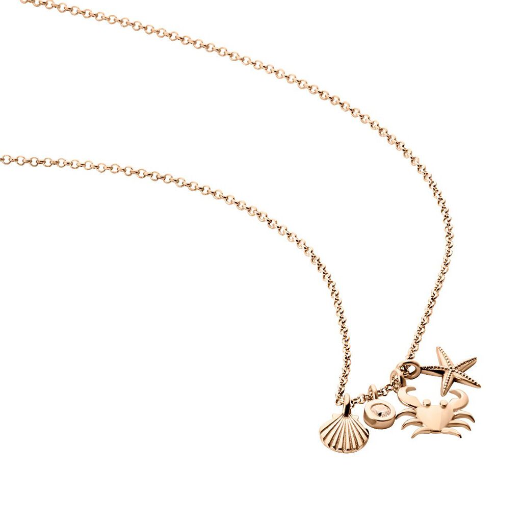 Collana Silver Collection Argento Rosa Cubic Zirconia - Collane Donna | Stroili