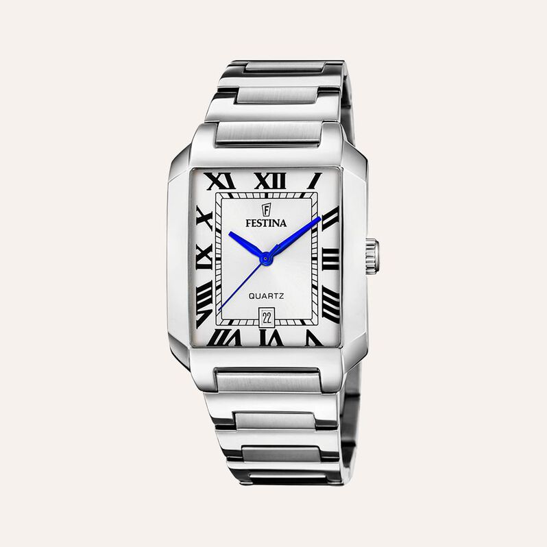 Orologio Al Quarzo Festina On The Square F20677/1 - Orologi con Datario Uomo | Stroili