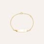 Bracciale Con Targhetta Religious Gold Oro Giallo