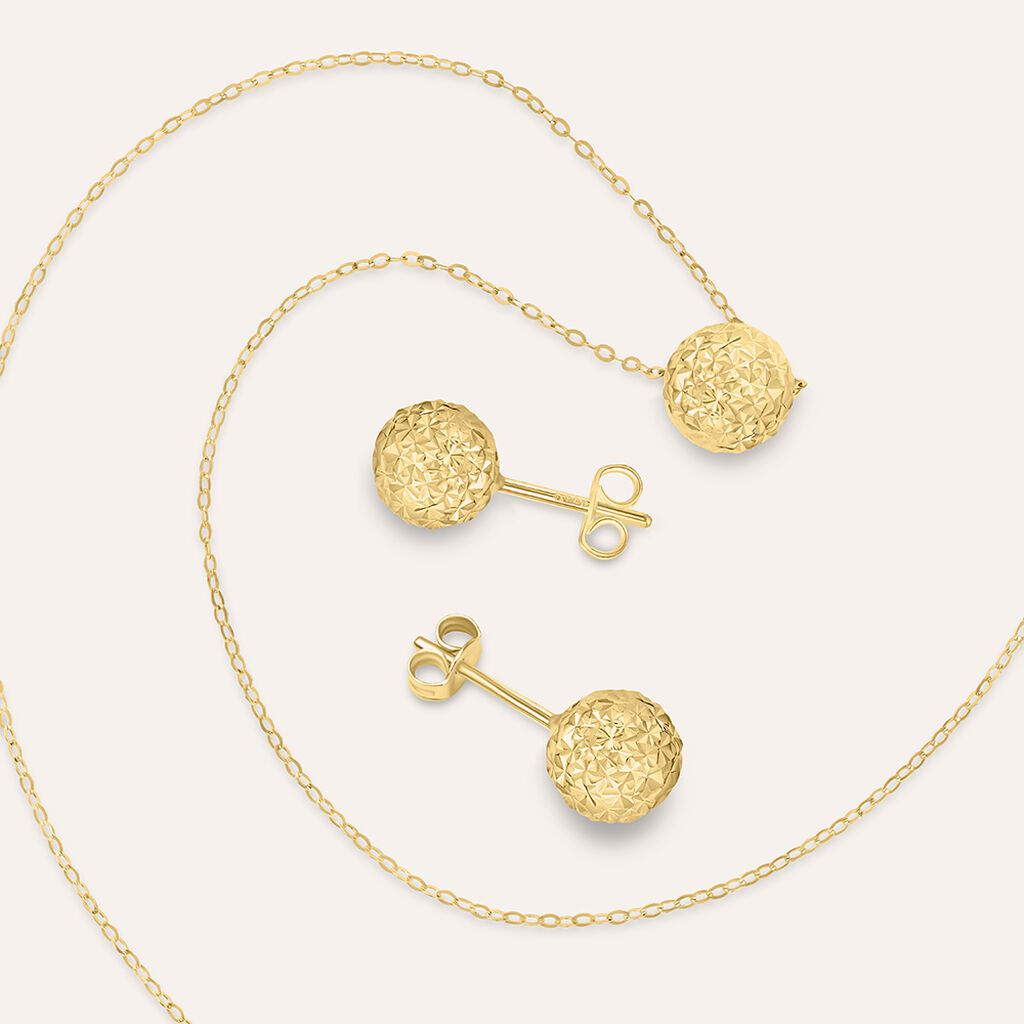 Orecchini Lobo Golden Lover Oro Giallo