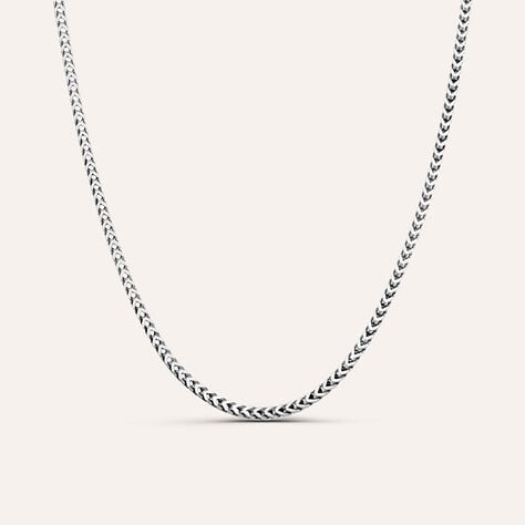 Catena Gentleman Argento Rodiato - Collane Catena Uomo | Stroili