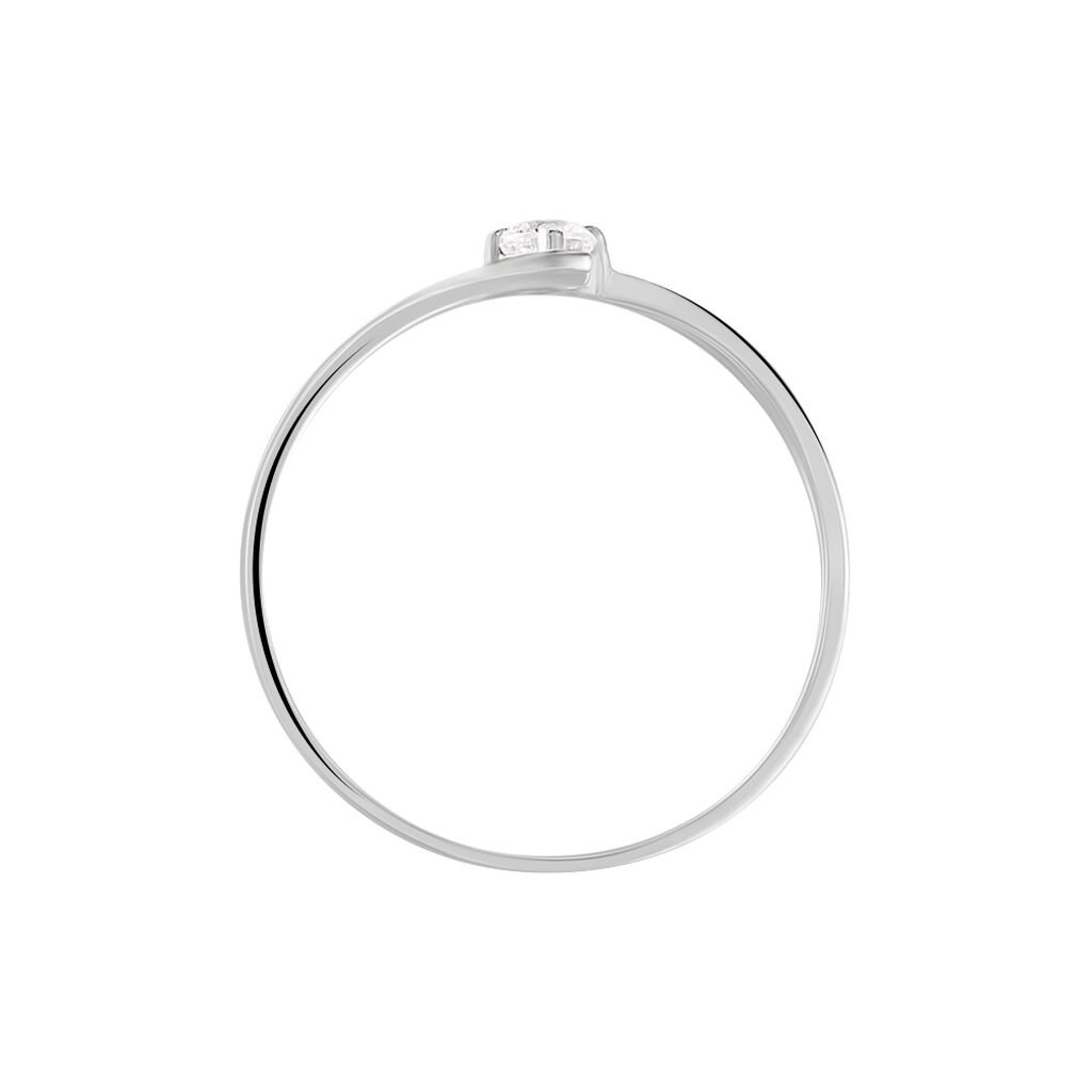 Anello Solitario Claire Oro Bianco Cubic Zirconia - Anelli con Pietre Donna | Stroili