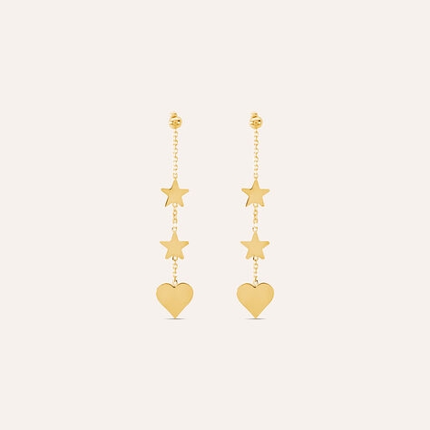 Orecchini Pendenti Beverly Oro Giallo - Orecchini Pendenti Donna | Stroili