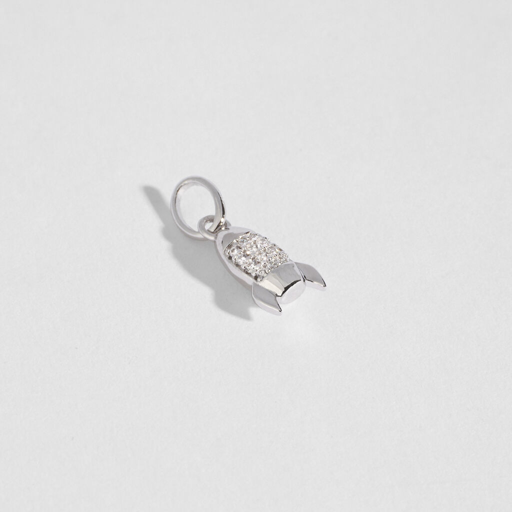 Pendente Love Beats Argento Rodiato Cubic Zirconia - Ciondoli Donna | Stroili