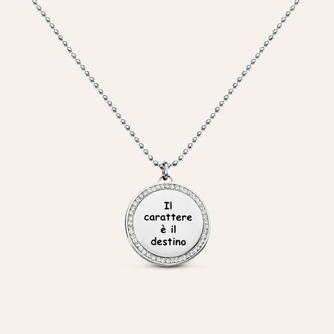 Collana in acciaio e strass - Collane Donna | Stroili