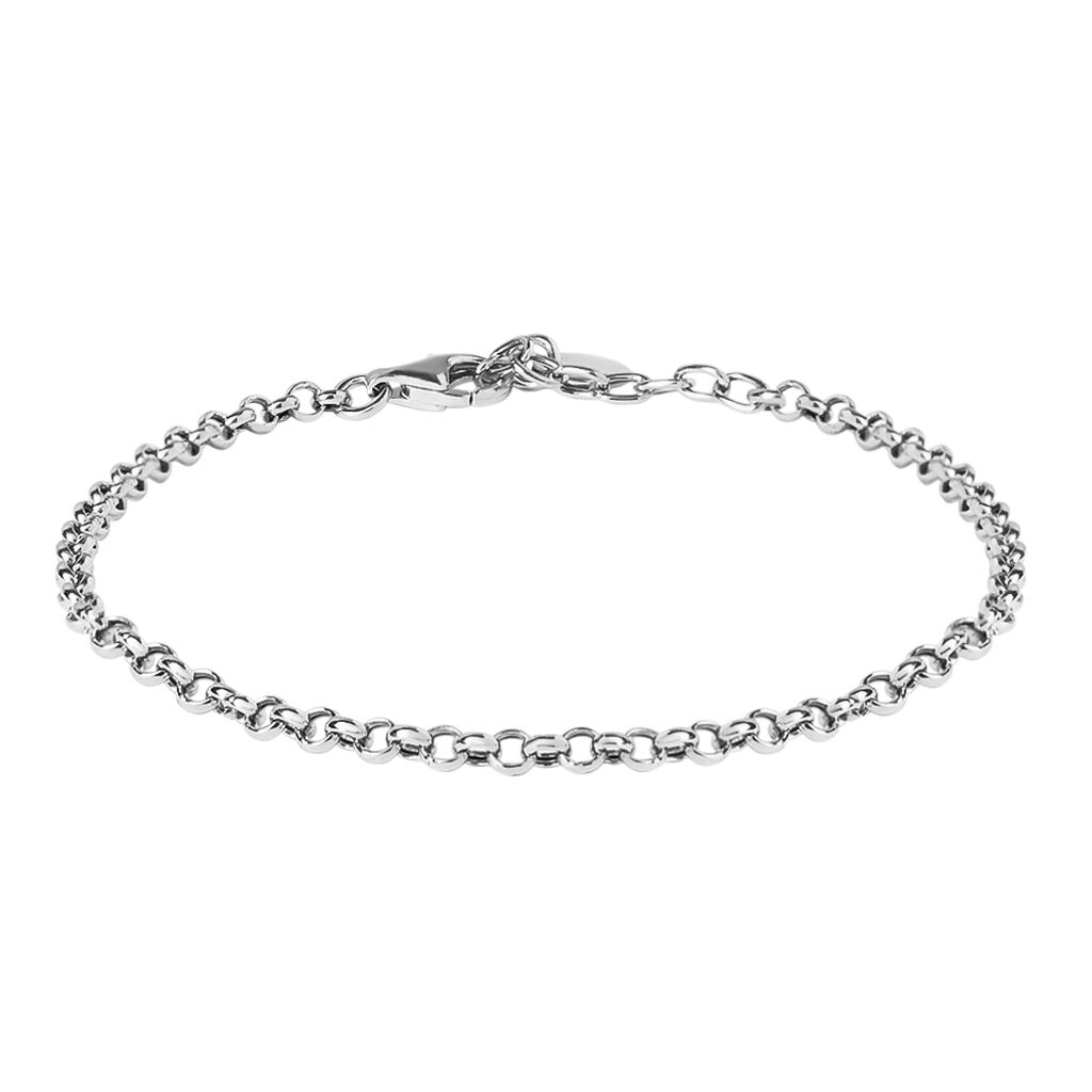 Bracciale Catena Silver Collection Argento Rodiato