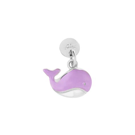 Charm in argento e smalto balena - Charms Donna | Stroili