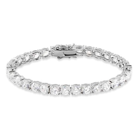 Bracciale Tennis Silver Elegance Argento Rodiato Cubic Zirconia - Bracciali Tennis Donna | Stroili