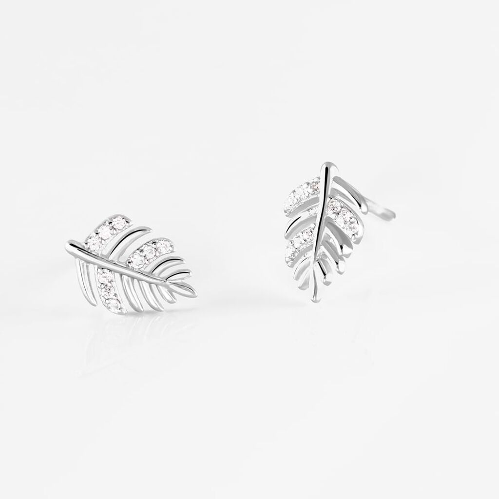 Orecchini Lobo Silver Moments Argento Rodiato Cubic Zirconia - Orecchini a Lobo Donna | Stroili