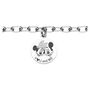 Bracciale Lady Message Acciaio Disney e Cristalli