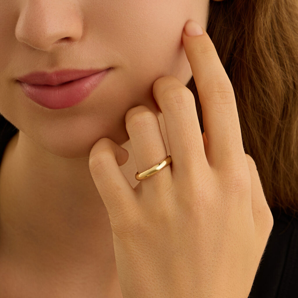 Fede Classica Leggera 3.6 mm Oro Giallo