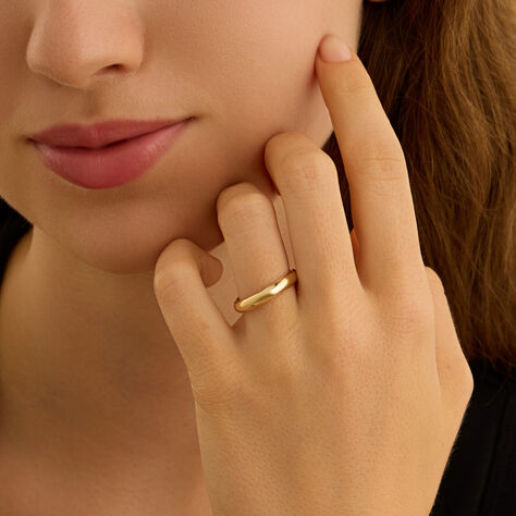 Fede Classica Leggera 3.6 mm Oro Giallo - Anelli con Incisione Unisex | Stroili