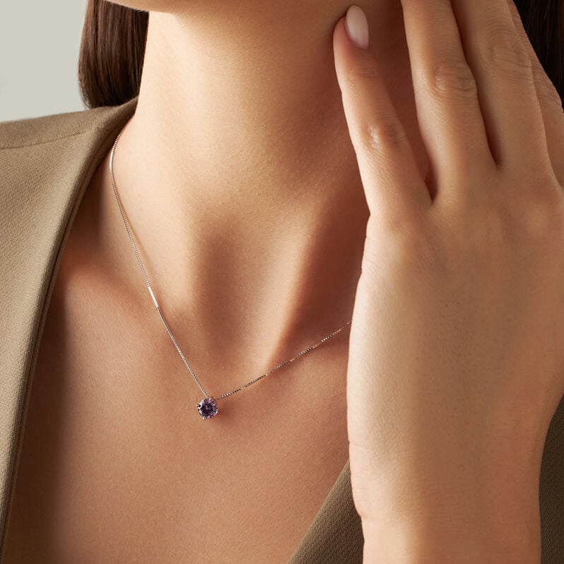 Collana Punto Luce Silver Rainbow Argento Rodiato Cubic Zirconia - Collane Punto Luce Donna | Stroili