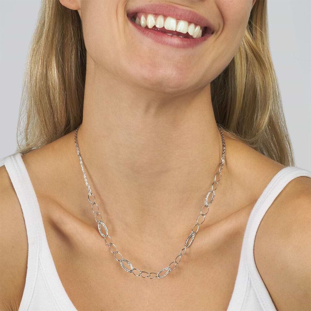 Collana Gold Essence Oro Bianco - Collane Donna | Stroili