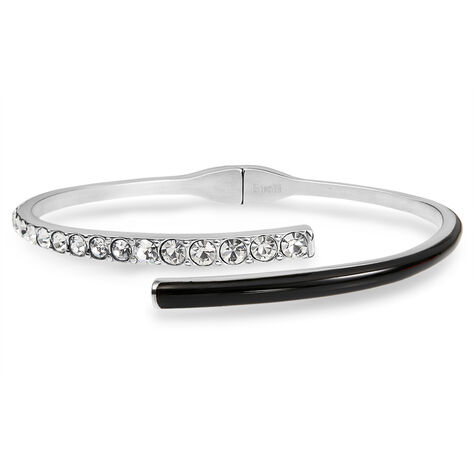 Bangle Lady Sweet Acciaio Cristallo - Bracciali Rigidi Donna | Stroili