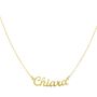 Collana Name Oro Giallo