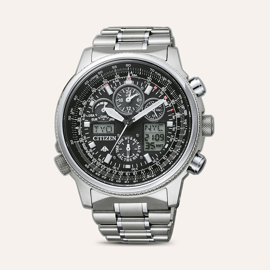 Orologio Eco Drive Citizen Radiocontrollato Jy8020-52e
