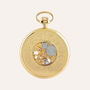 Set Orologio Meccanico da Tasca Capital in Metallo e Stand in Metallo