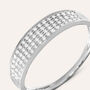 Anello Fascia Sophia Oro Bianco Diamante