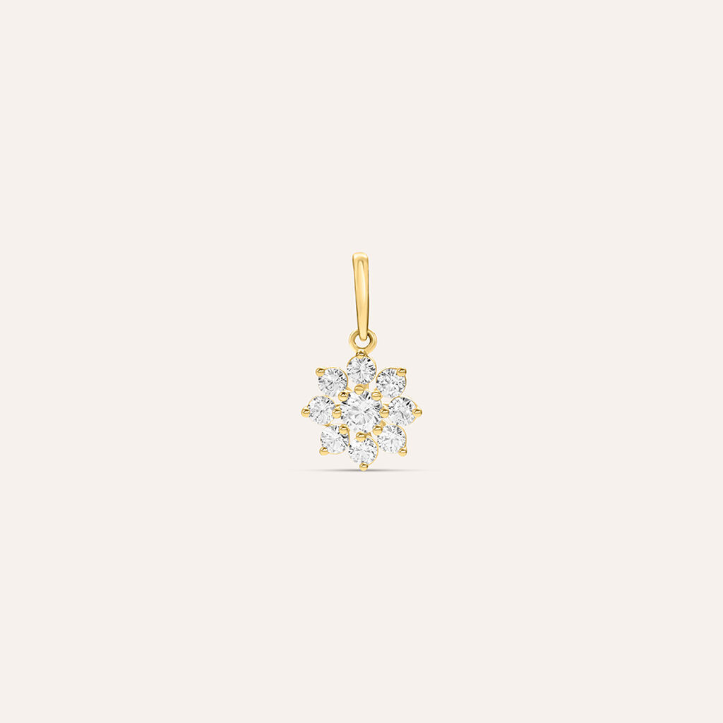 Pendente Poème Oro Giallo Cubic Zirconia - Ciondoli Donna | Stroili