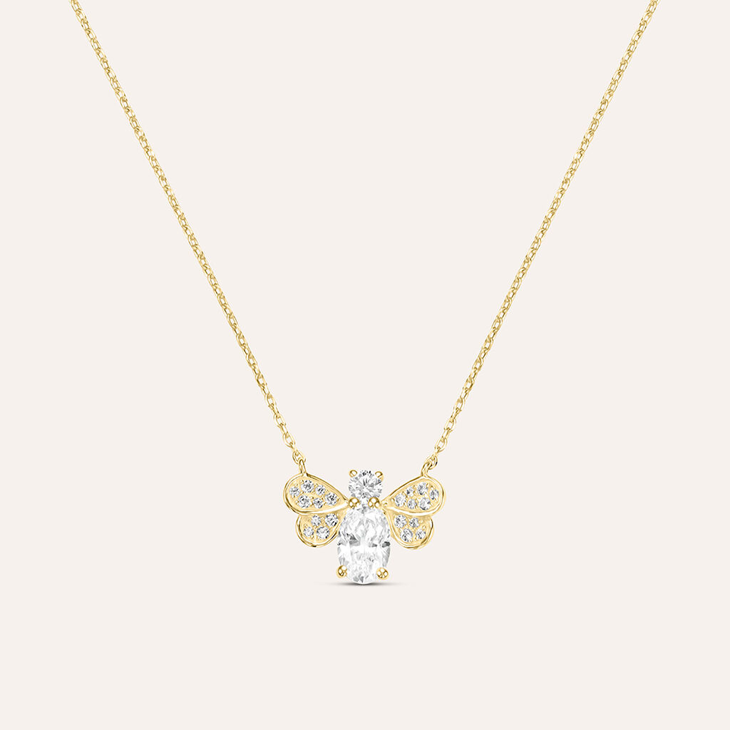 Collana Claire Oro Giallo Cubic Zirconia - Collane Donna | Stroili