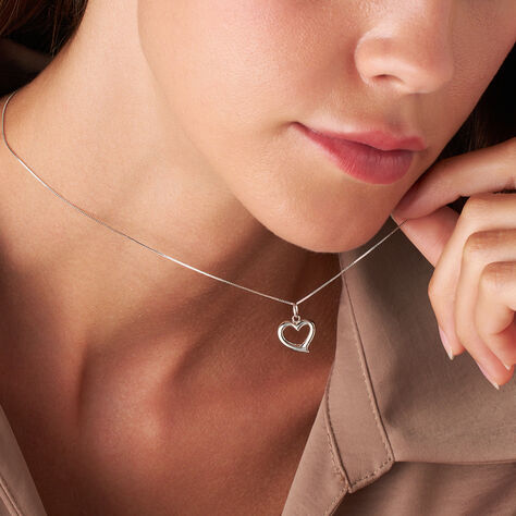 Pendente Poème Oro Bianco - Ciondoli Donna | Stroili