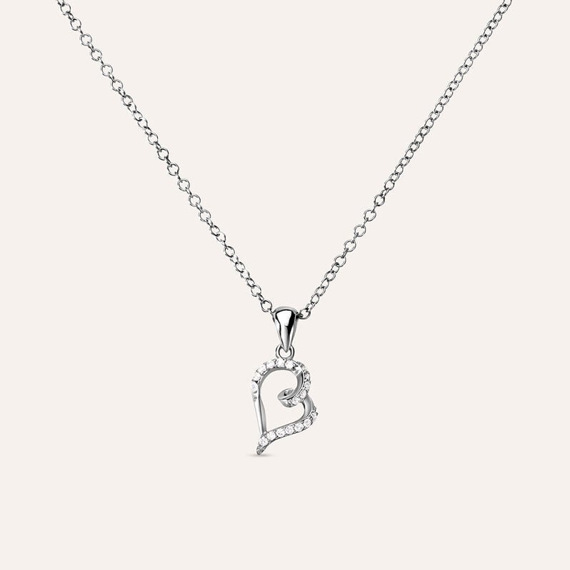 Collana Silver Elegance Argento Rodiato Cubic Zirconia - Collane Donna | Stroili