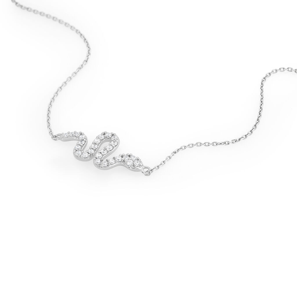Collana Silver Moments Argento Rodiato Cubic Zirconia - Collane Donna | Stroili